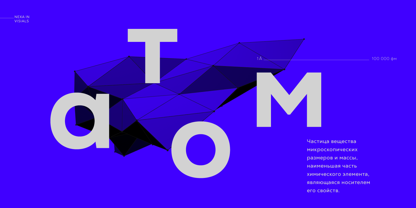 Nexa Black Font Poster #1