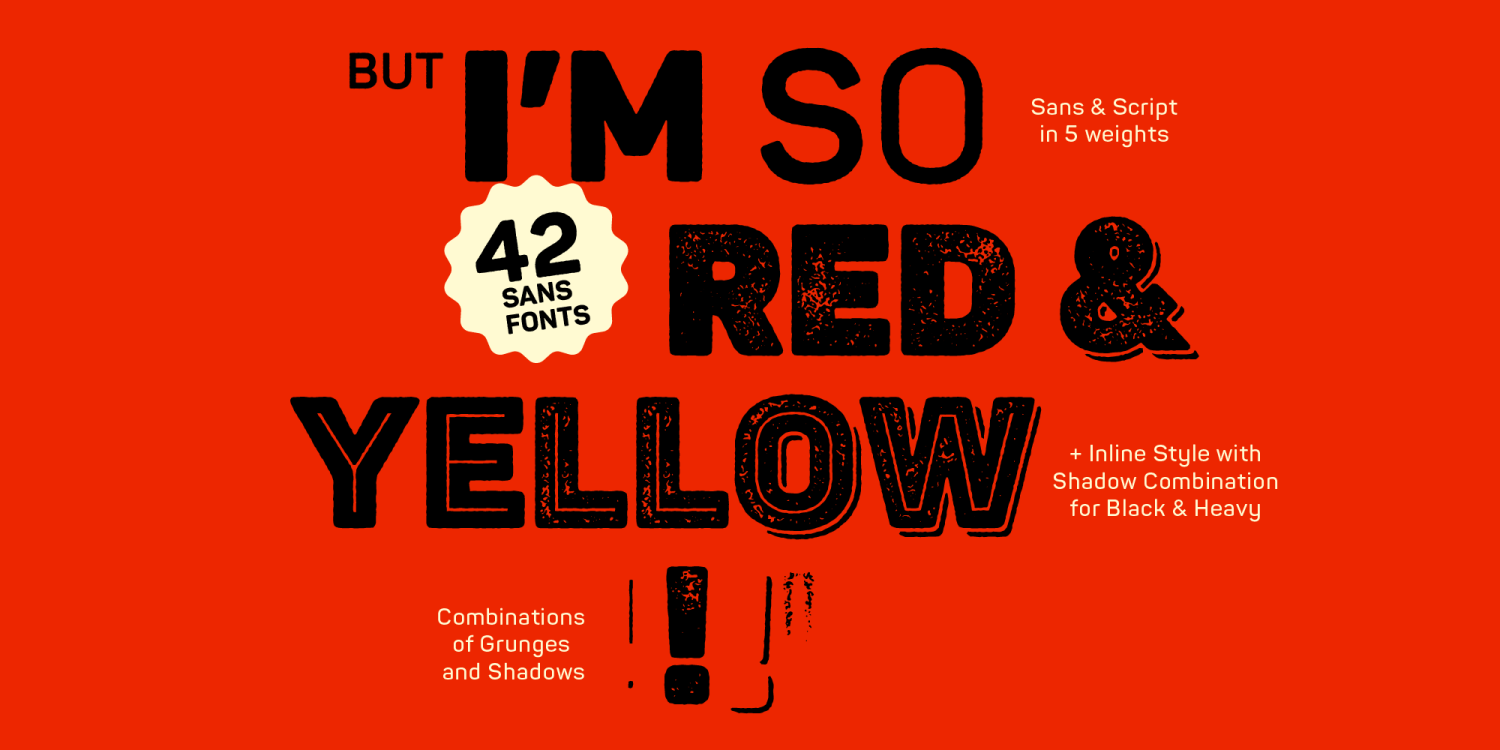 Panton Rust Font Poster #1