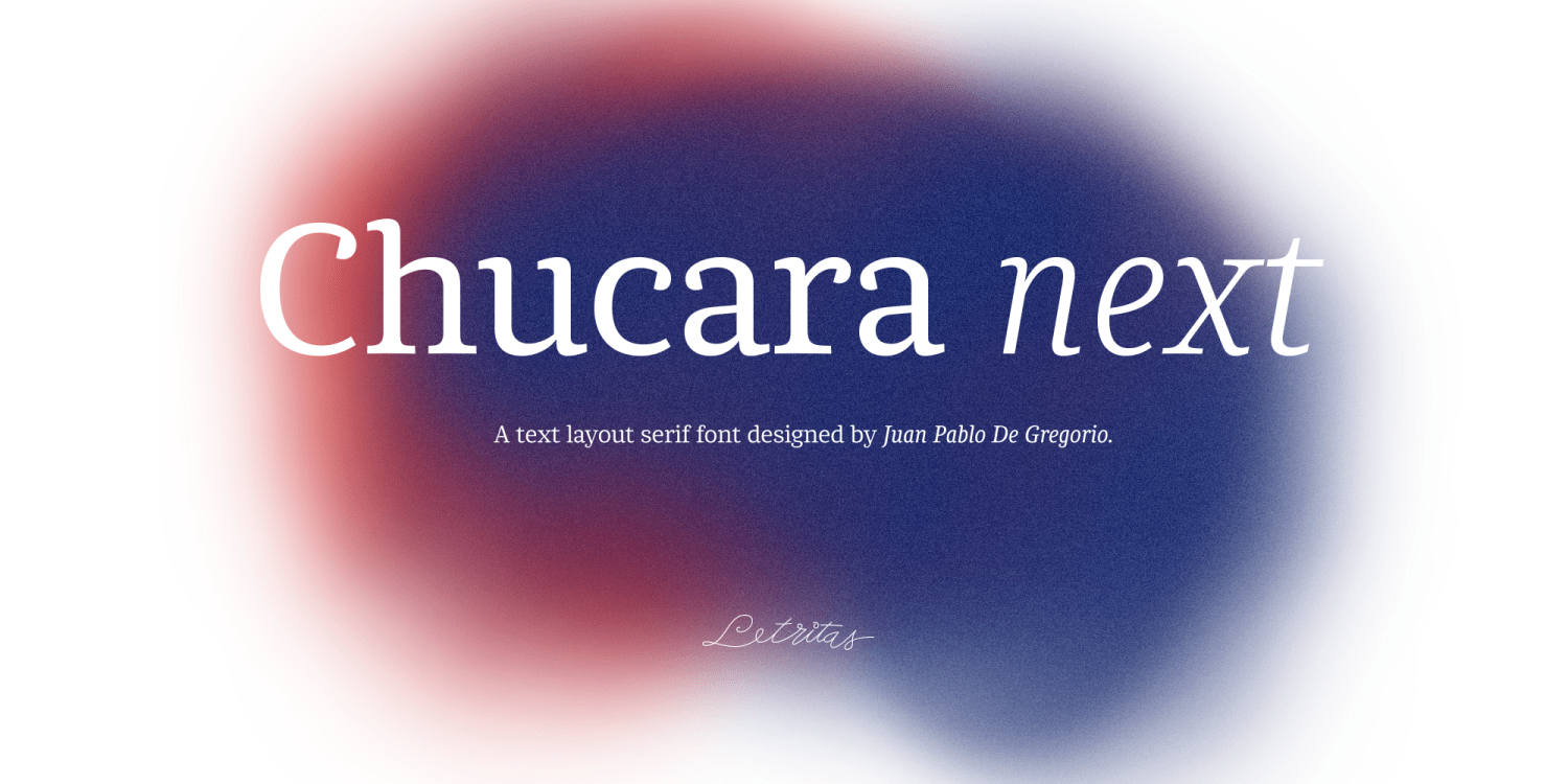 Chucara Next Font Poster #1
