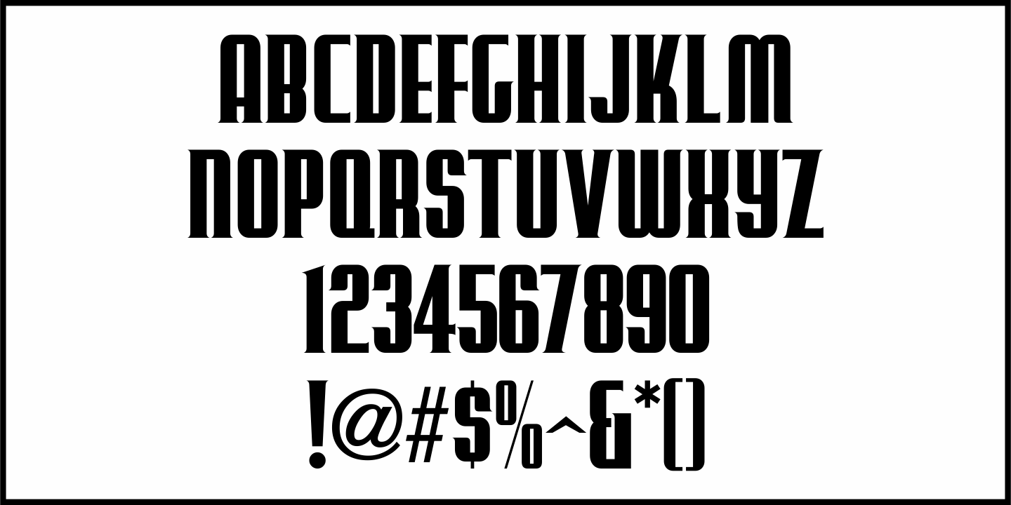 Fair Play Font Poster #3
