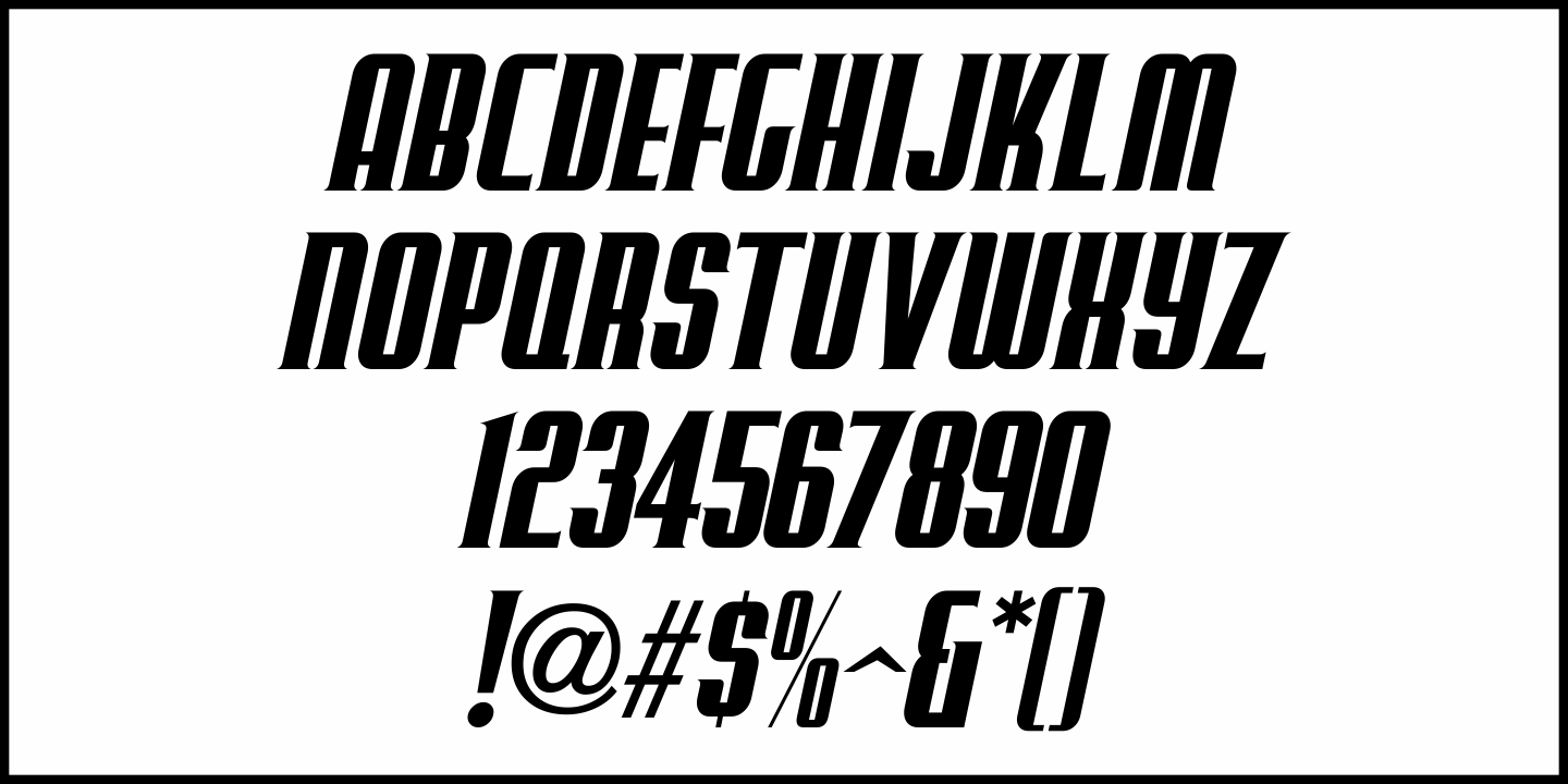Fair Play Font Poster #5