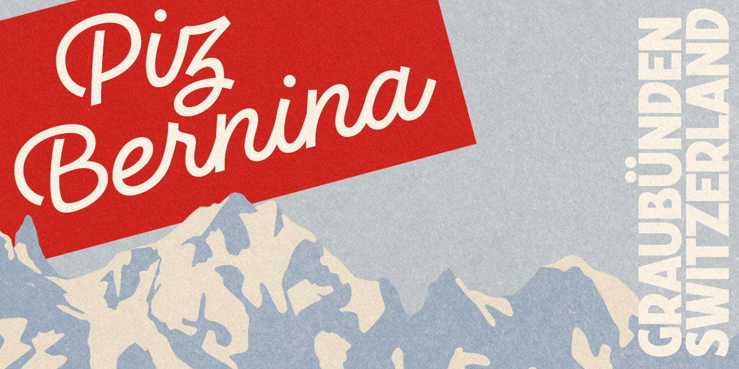 Travel The World Font Poster #1