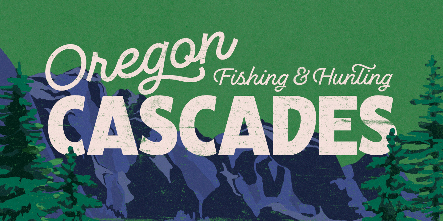 Travel The World Font Poster #1