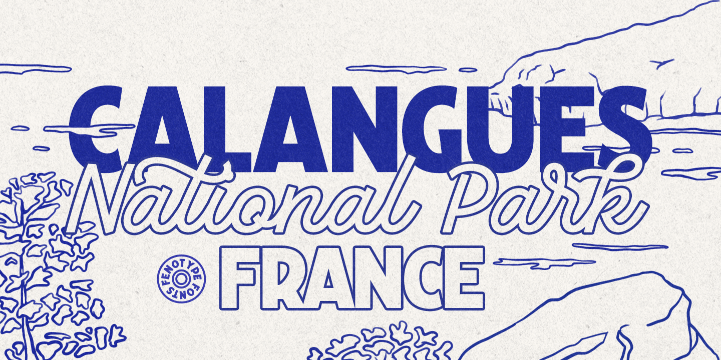 Travel The World Font Poster #1