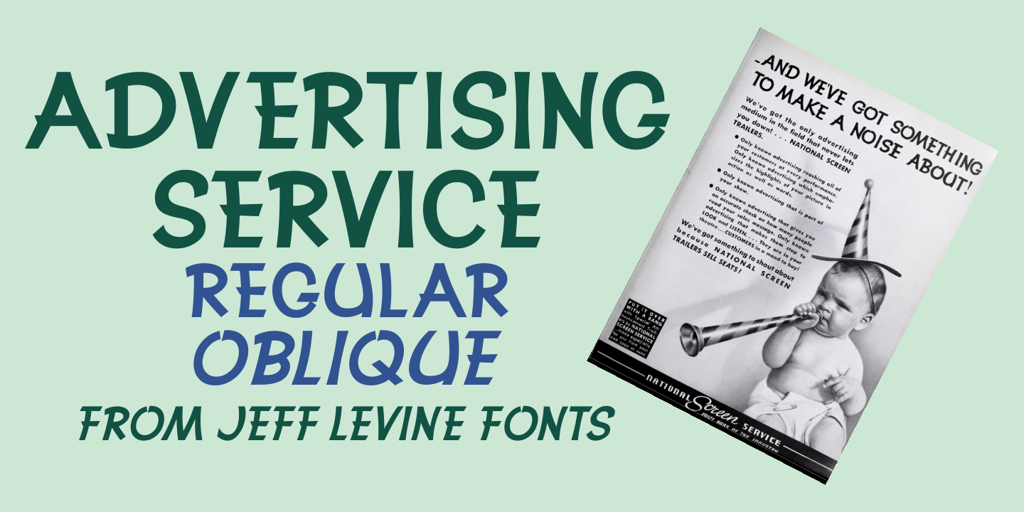 Advertising Service Poster