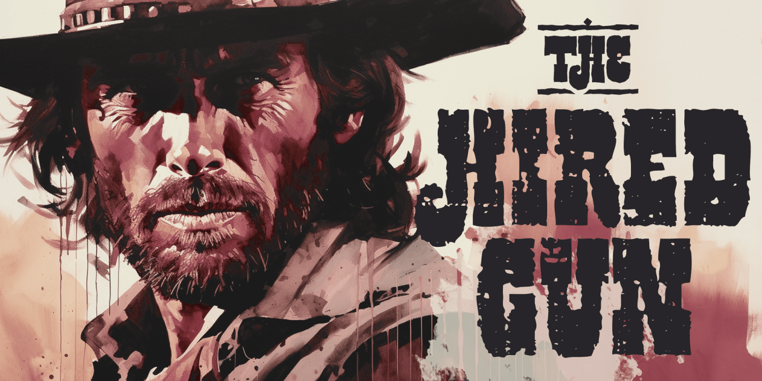 Black Bart Shotgun Font Poster #1