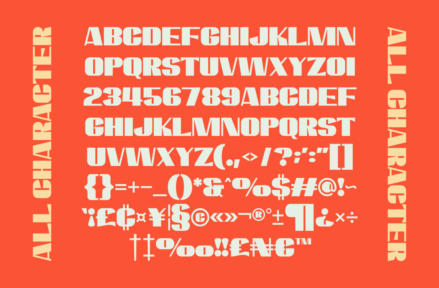 Brooch Font Poster #1