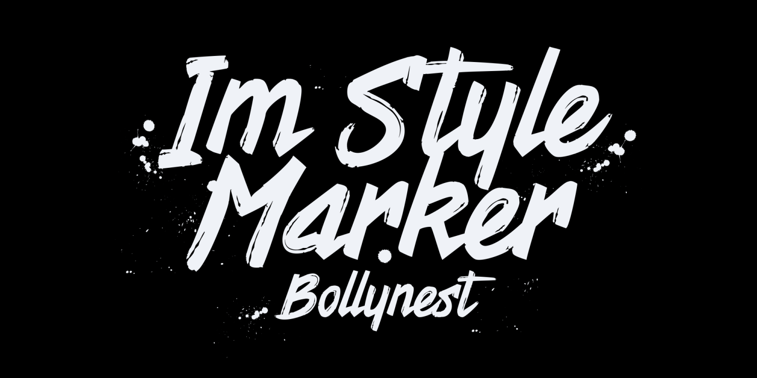 Bollynest Font Poster #1