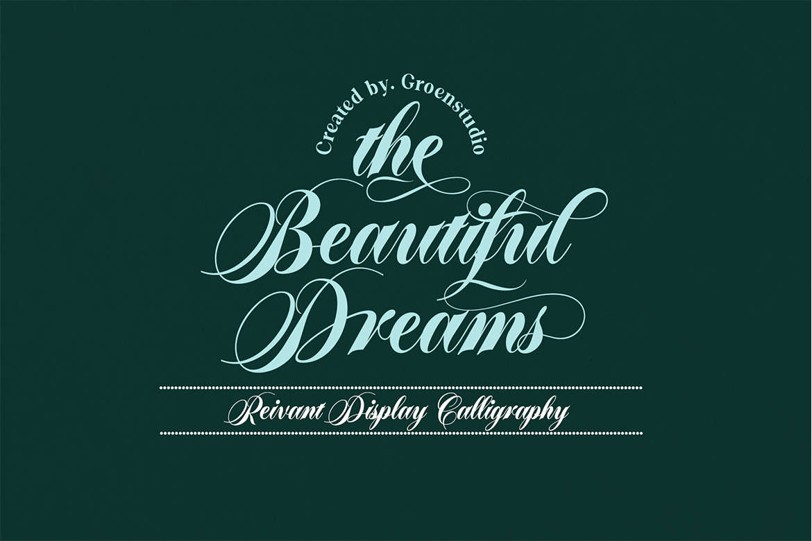 Reivant Font Poster #6