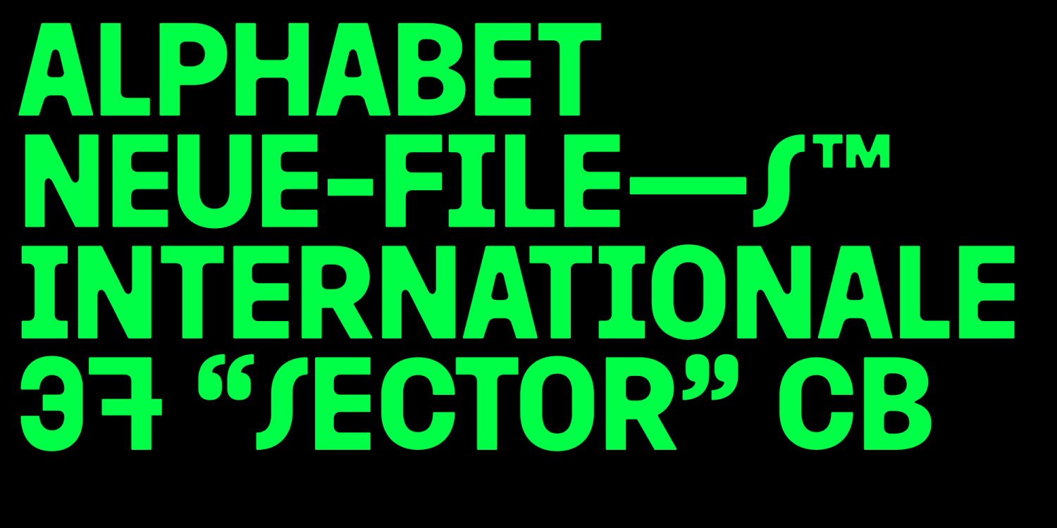 Paleo Font Poster #1