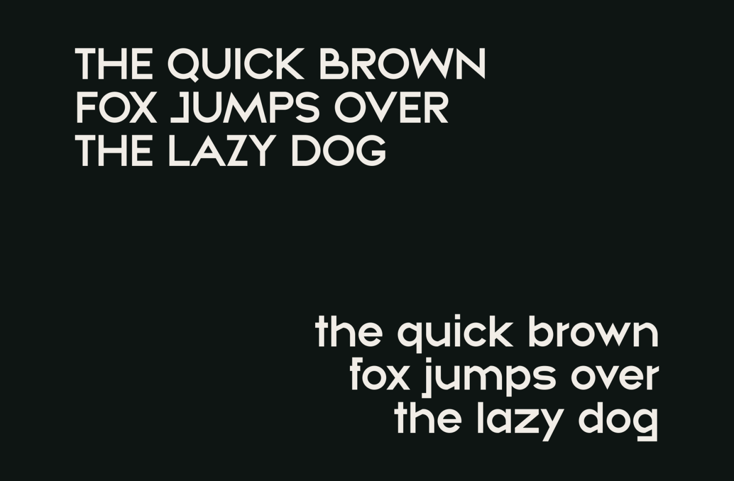 Yacote Font Poster #1