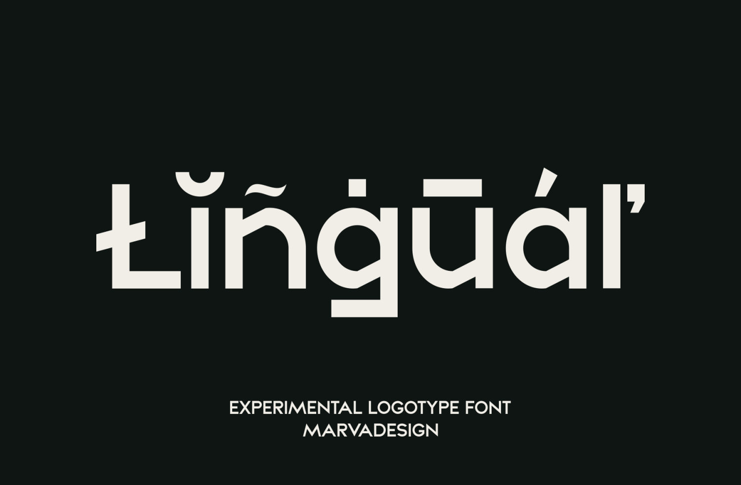 Yacote Font Poster #1