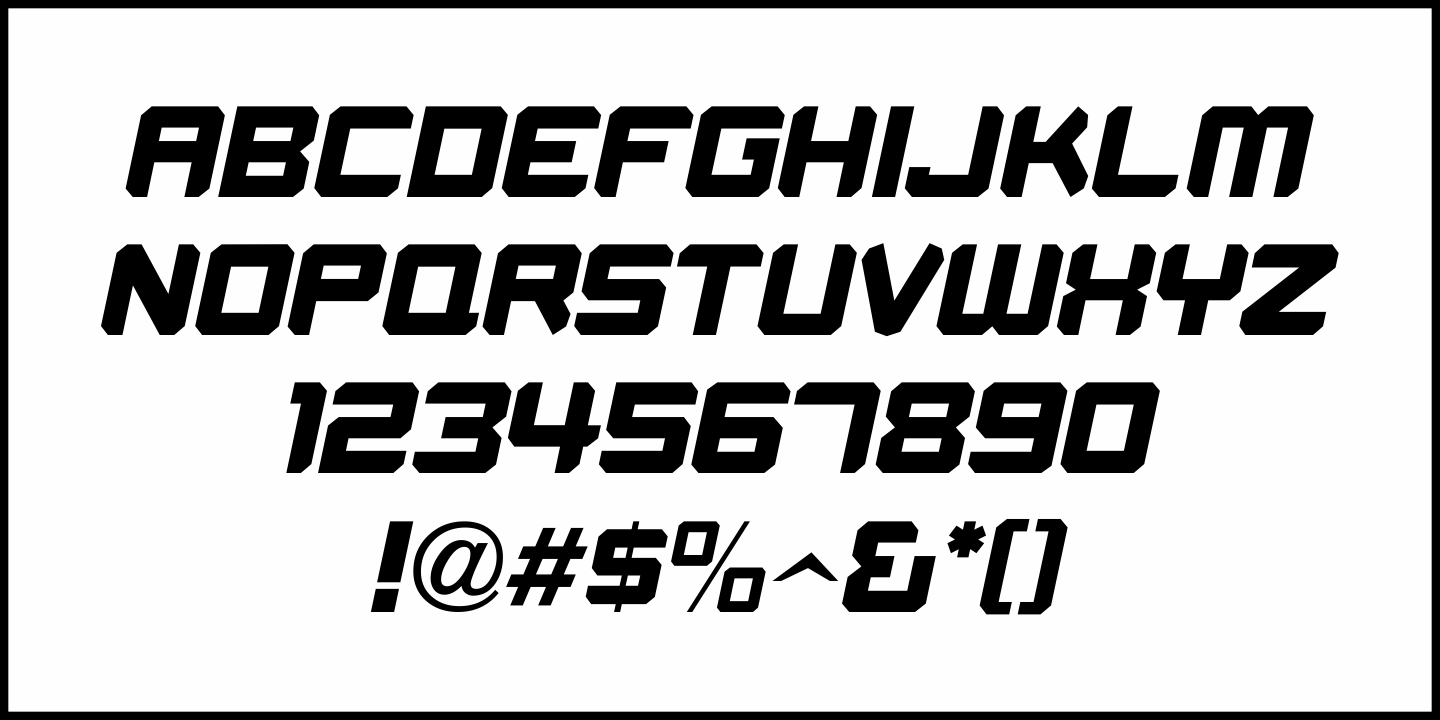 Chancy Font Poster #4