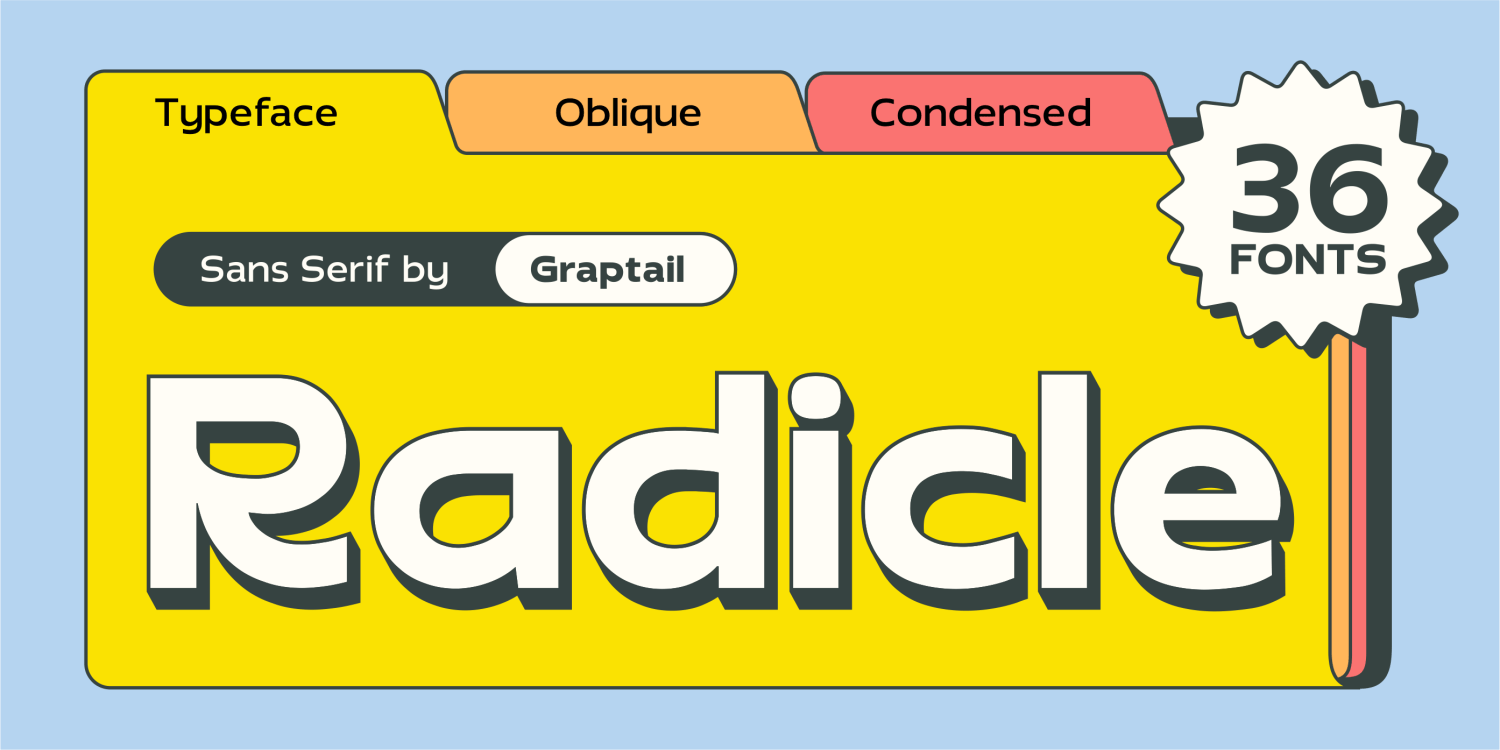 Radicle Font Family