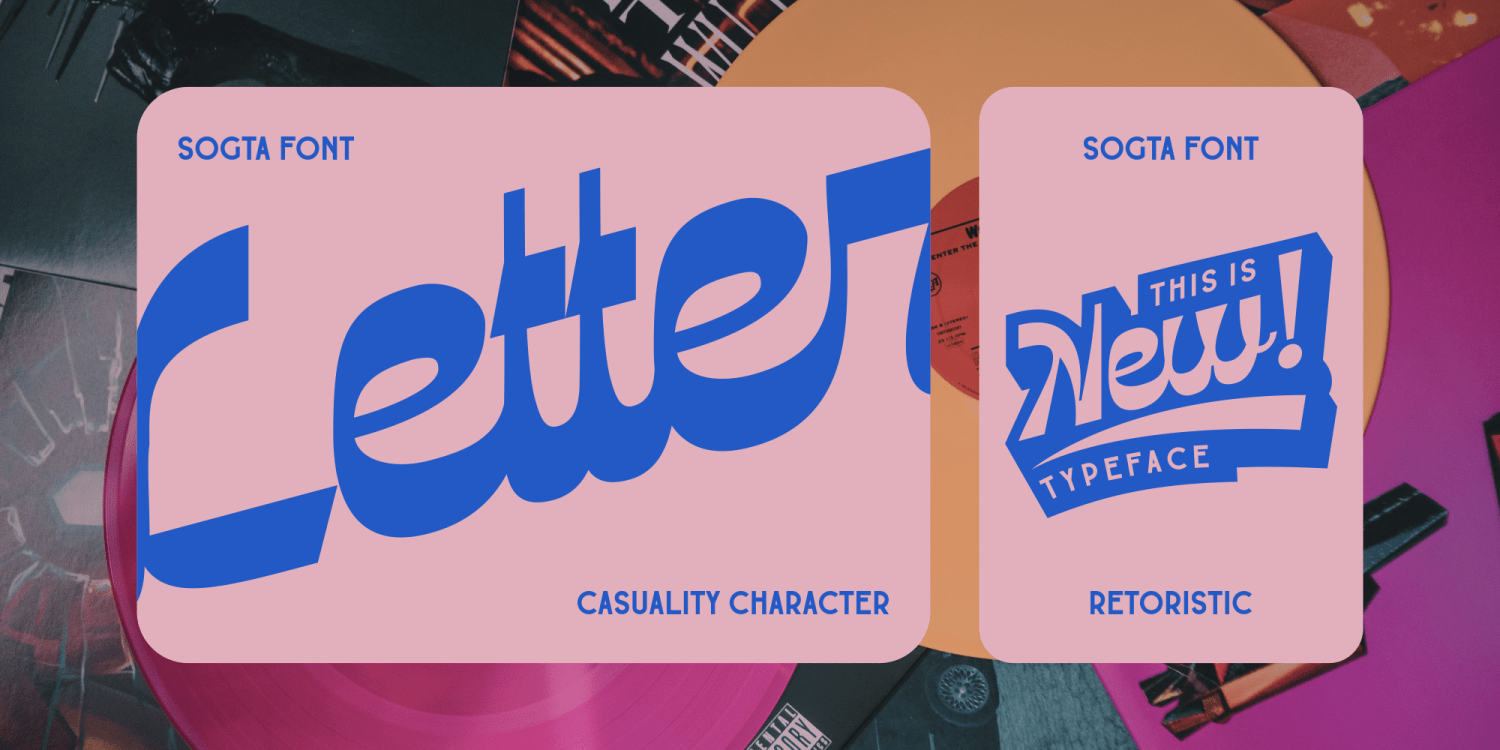 Sogta Font Poster #4