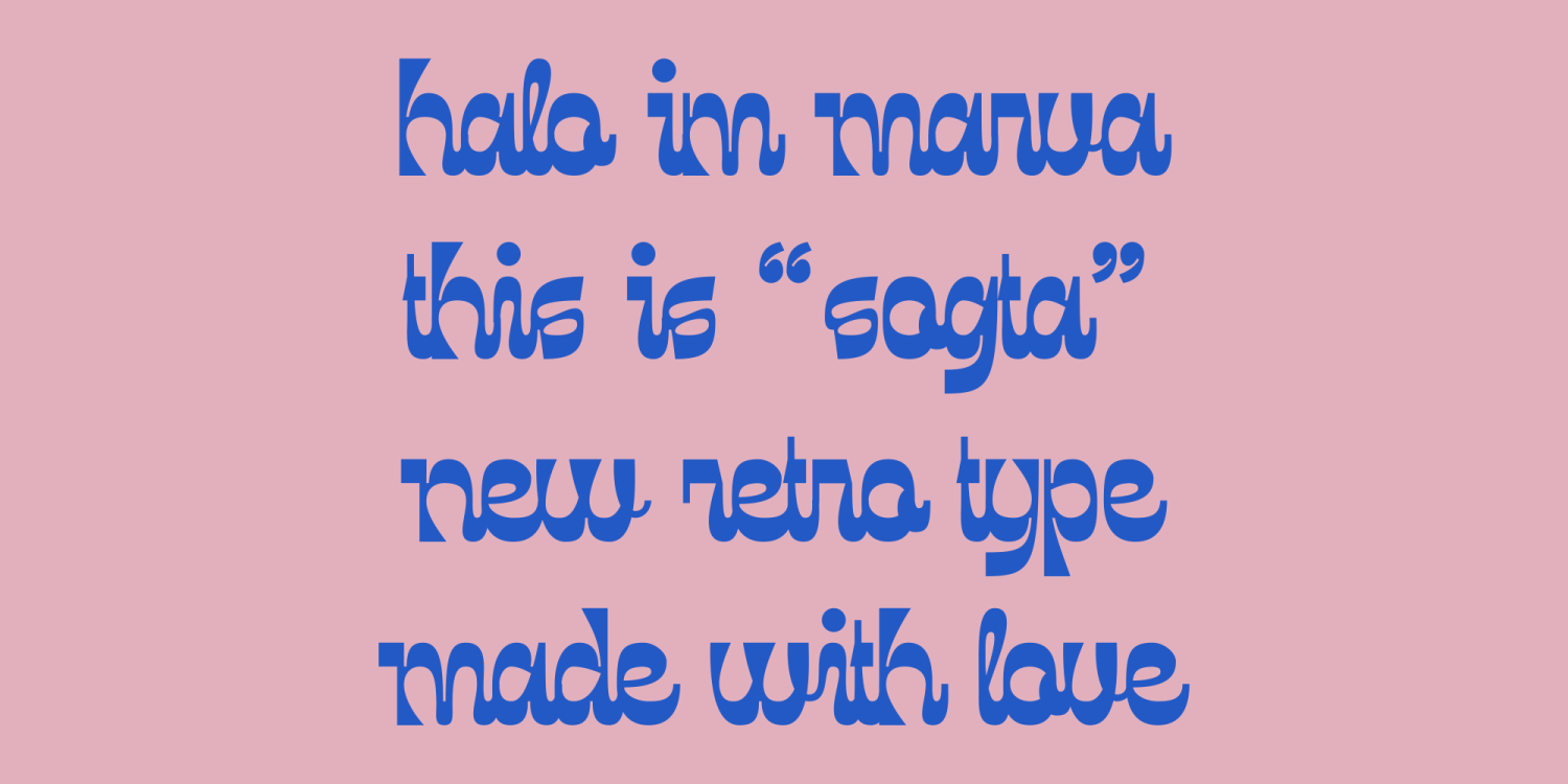 Sogta Font Poster #8