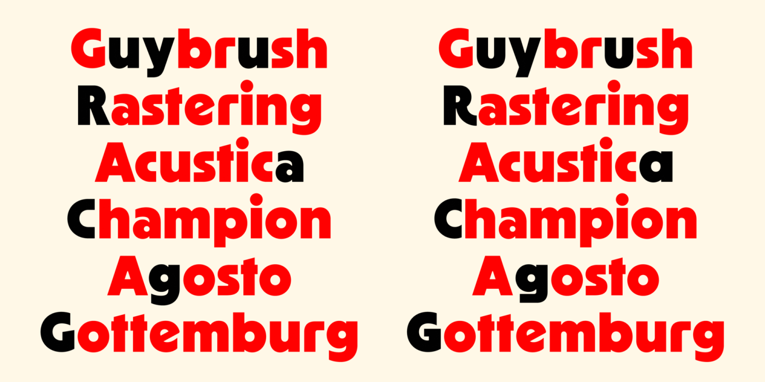 Astro Font Poster #1