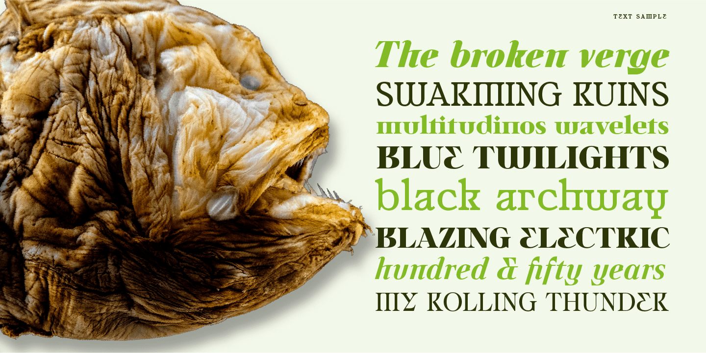 Ultion Font Poster #1