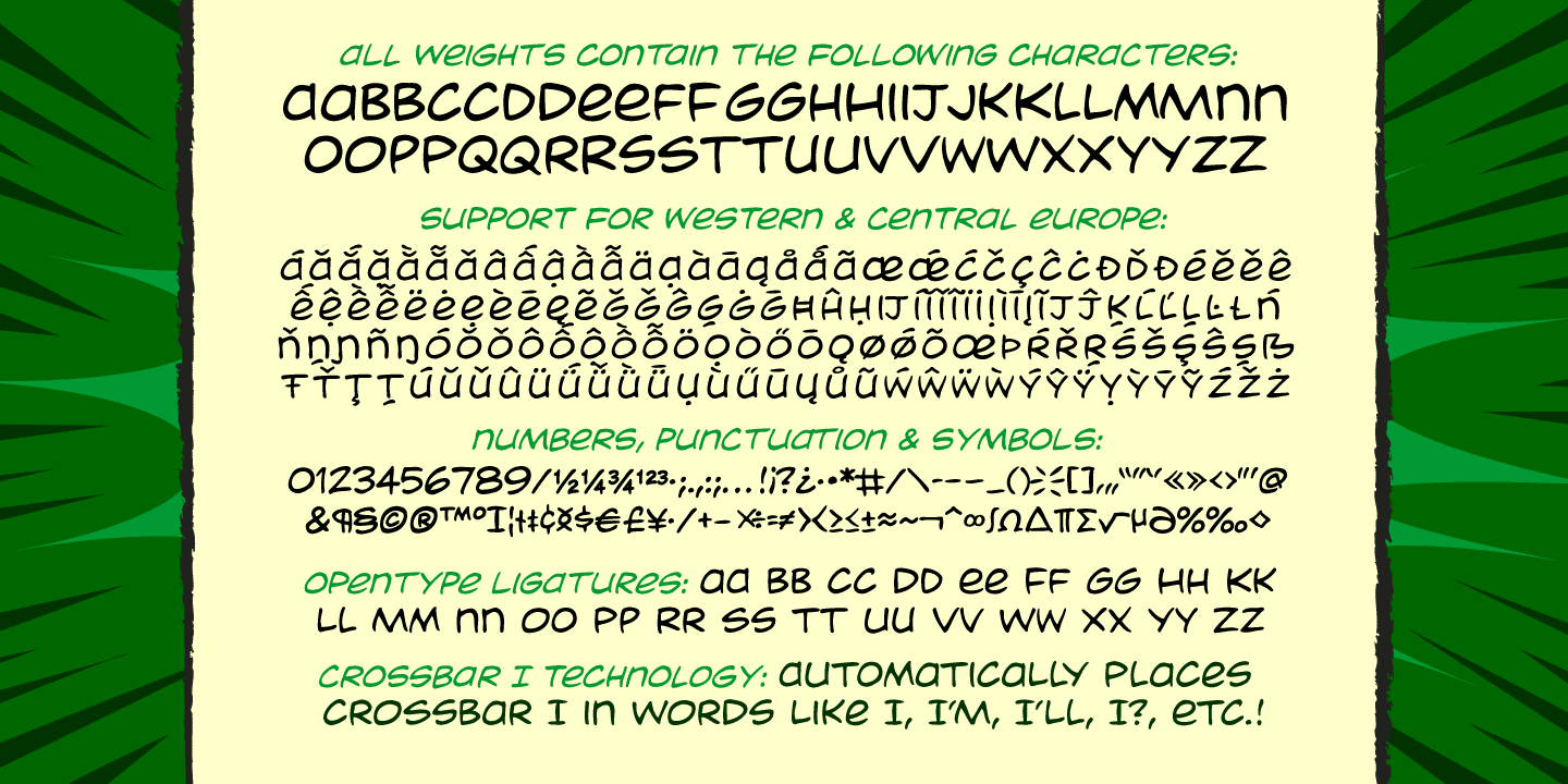 Dave Gibbons Journal Font Poster #1
