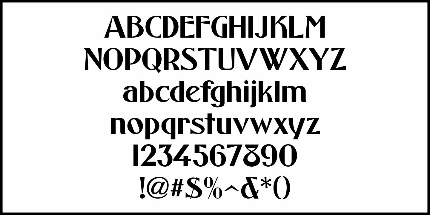 Show Card Elite Font Poster #1