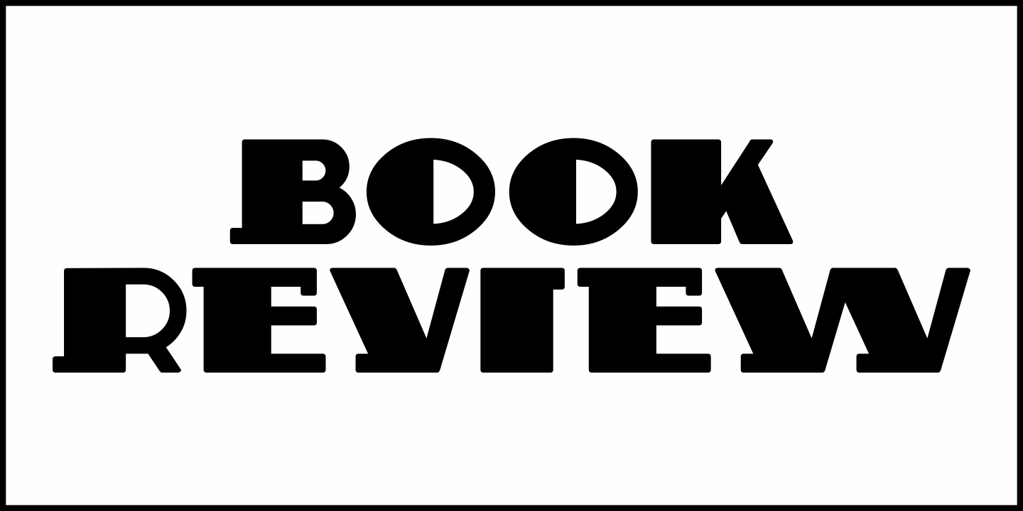 Book Review Font Poster #1