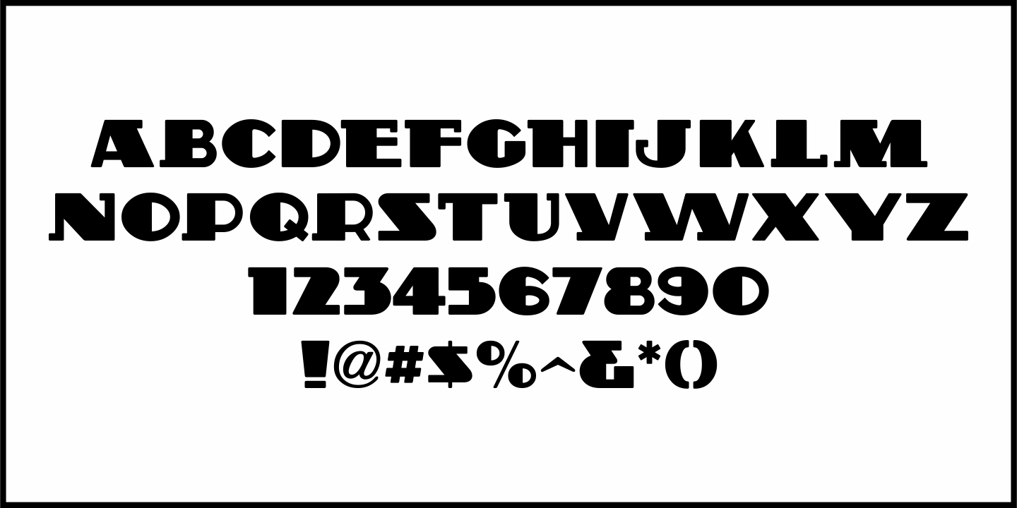 Book Review Font Poster #1