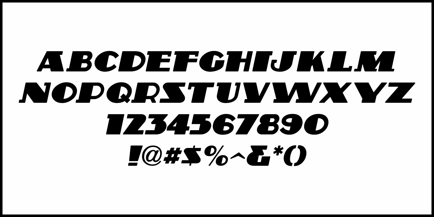 Book Review Font Poster #1