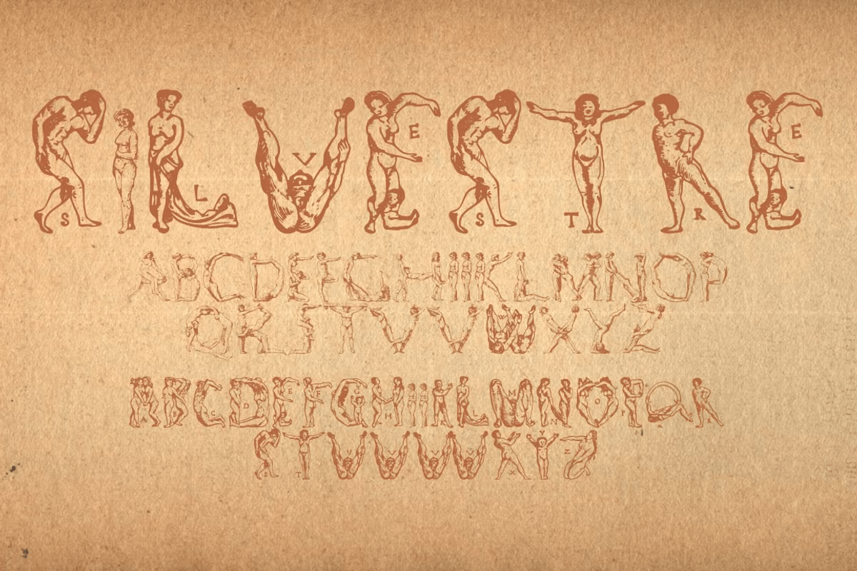 Silvestre Weygel Font Family Poster