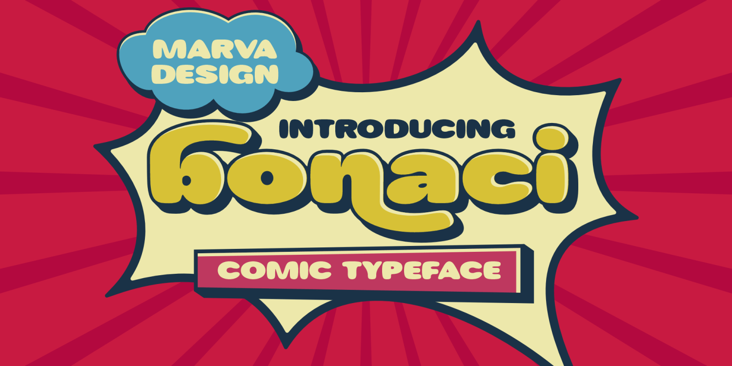 Bonaci Font Poster #1