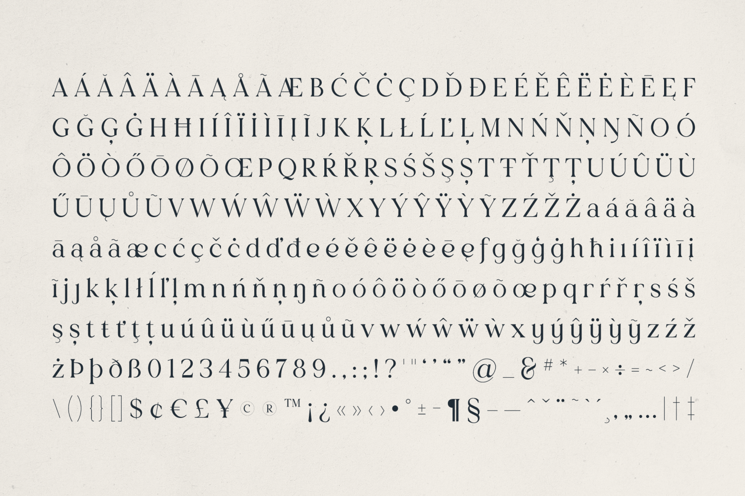 Lucentra Font Poster #1