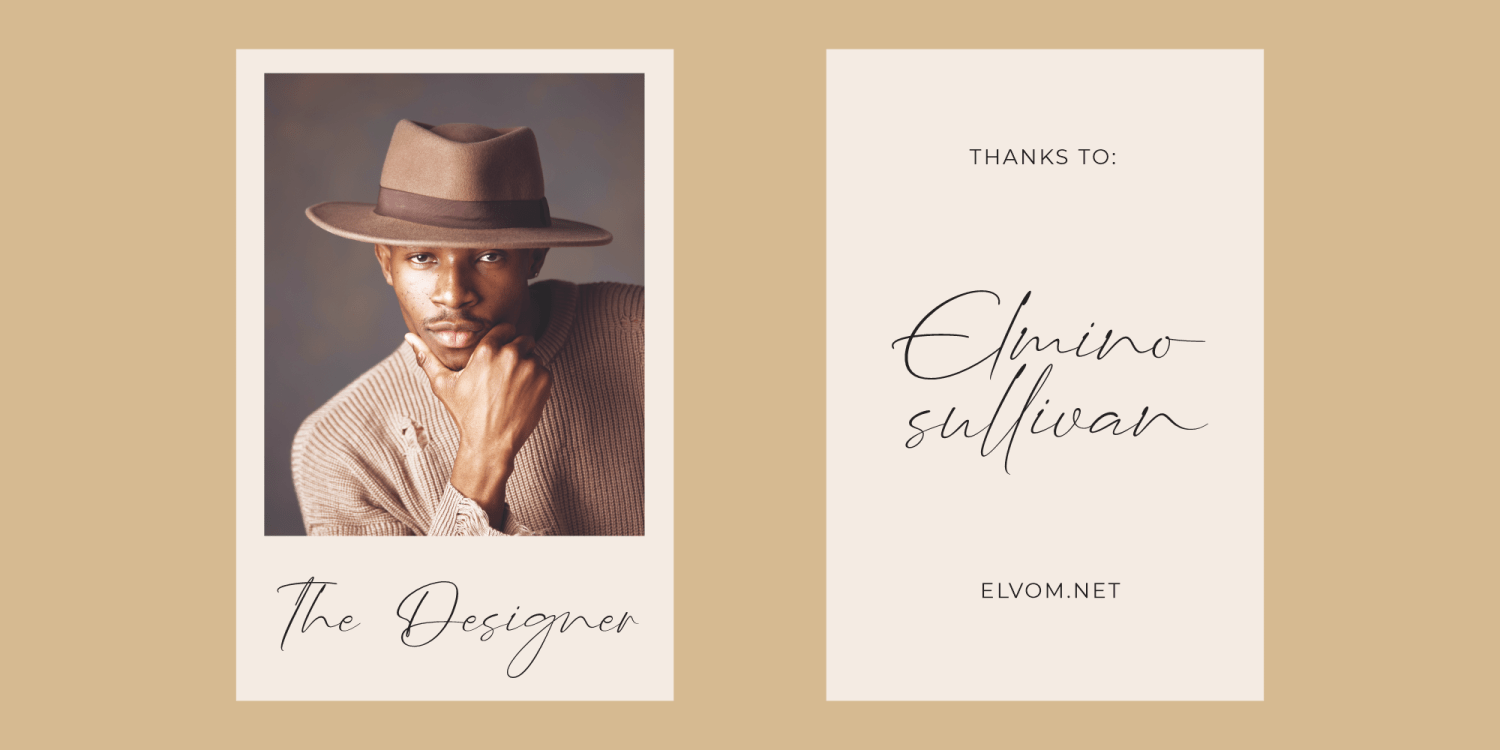 Origin Signature Font Poster #1