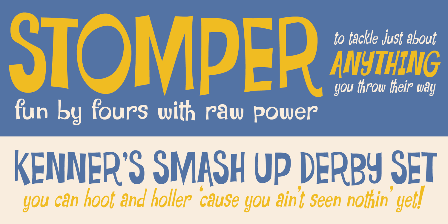Dagnabbit Font Poster #1