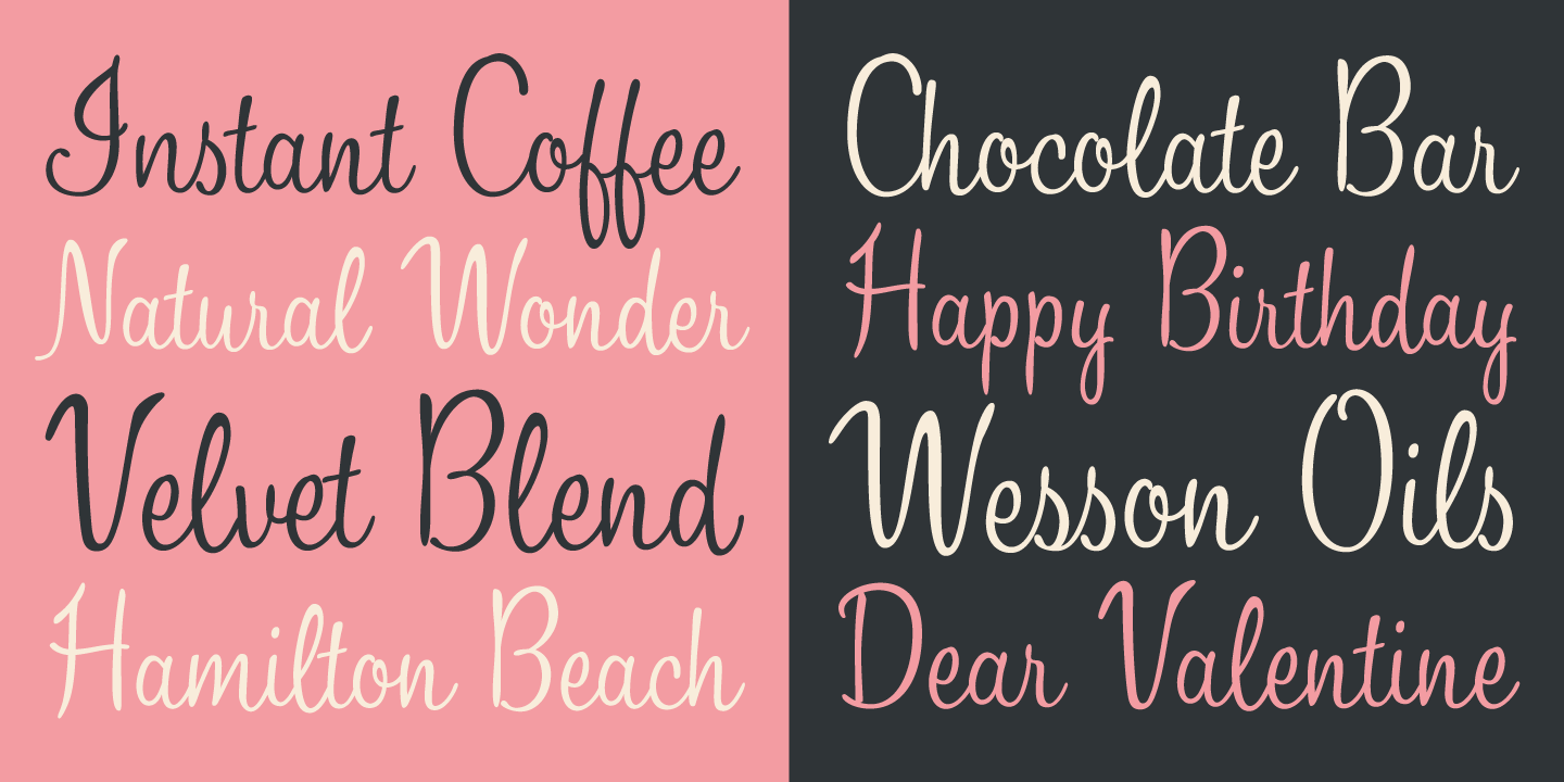 Filmotype Jessy Font Poster #4