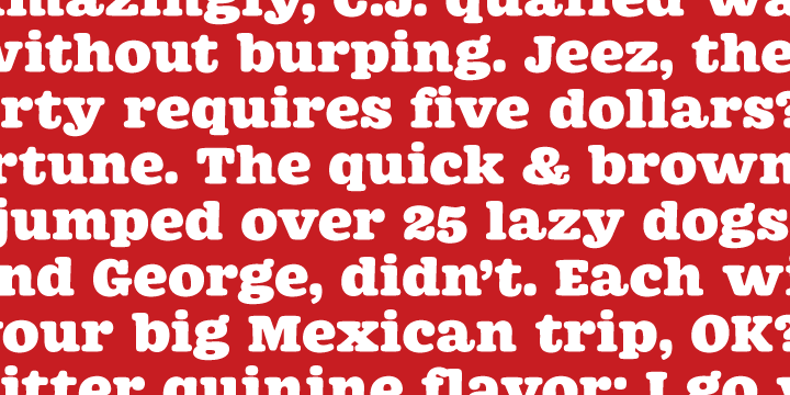 Westin Black Font Poster #1