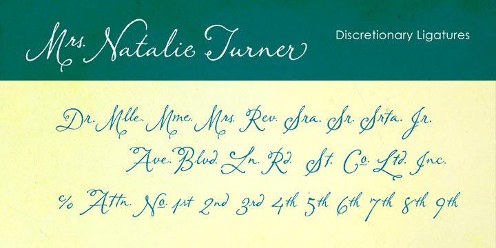 Memoir Font Poster #1
