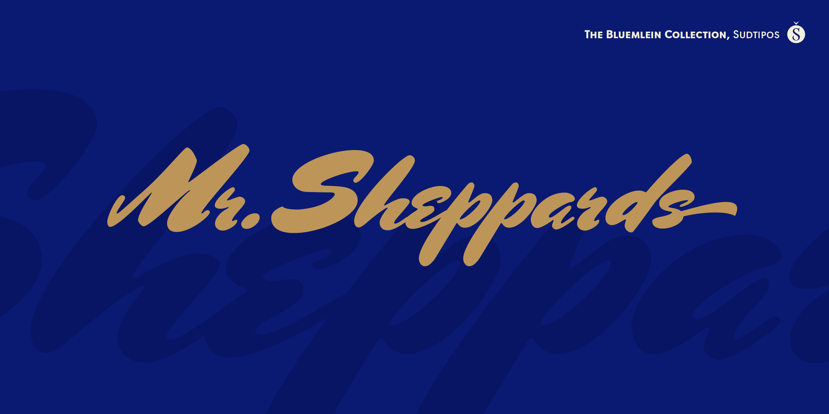 Mrs Sheppards Font Poster #1