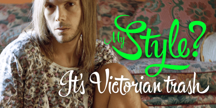 Hipster Script Pro Font Poster #1