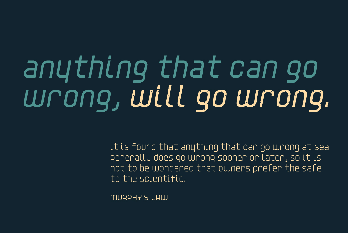 YWFT Unisect Light Font Poster #1