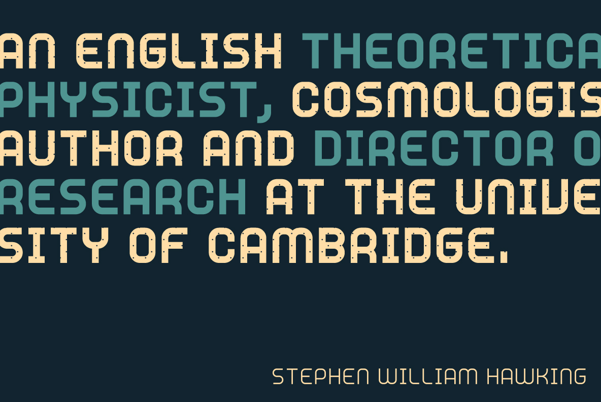 YWFT Unisect Light Font Poster #1