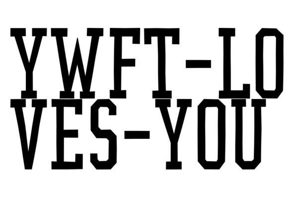 YWFT League Regular Font Poster #6