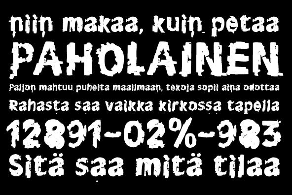 YWFT Nash Bold Font Poster #1