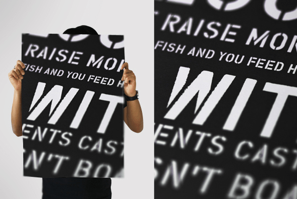 YWFT Wool Font Poster #1