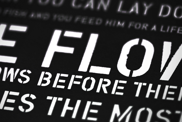 YWFT Wool Font Poster #1