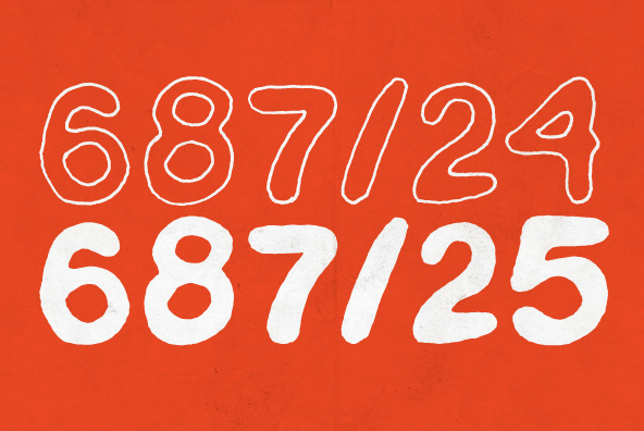 YWFT HLLVTKA Round Normal Font Poster #1