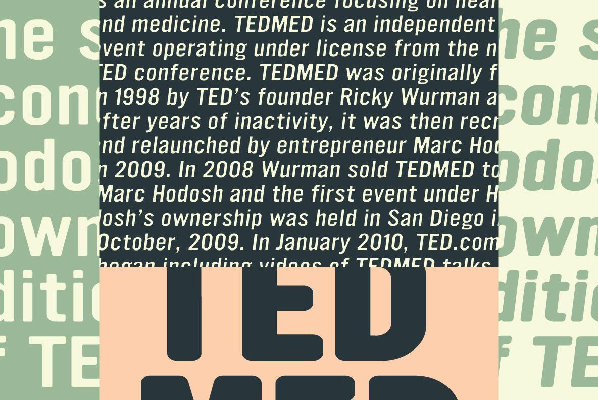YWFT Ultramagnetic Expanded Light Font Poster #1