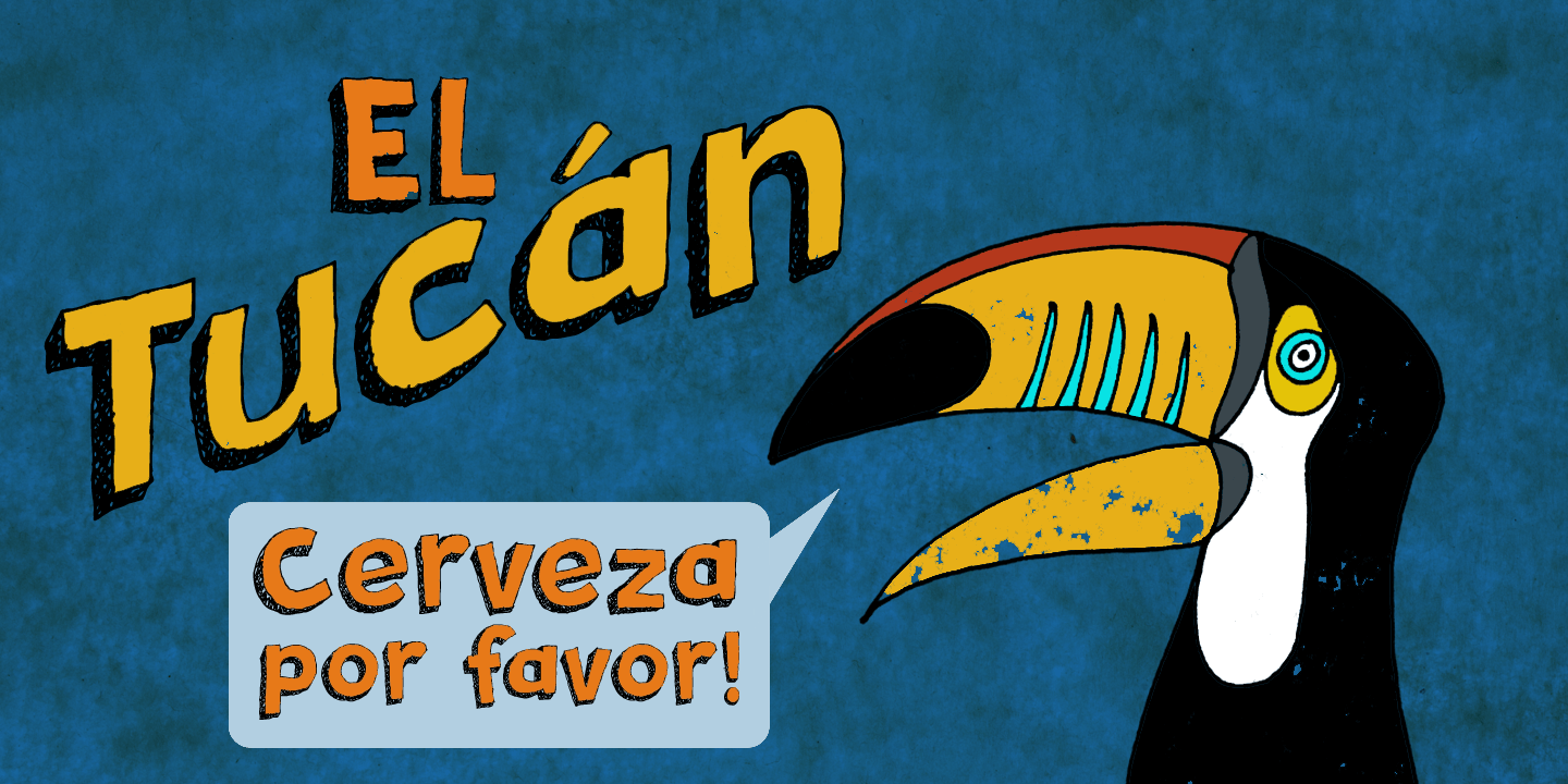 Bergelmir Font Poster #2