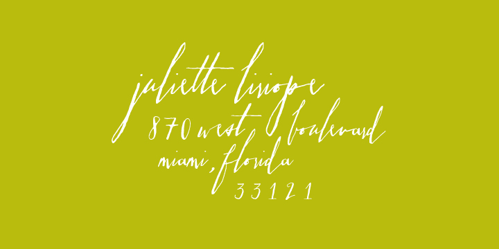 Saissant Font Poster #1