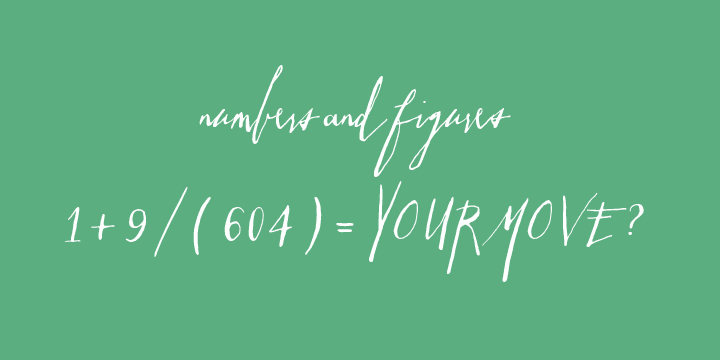 Saissant Font Poster #1