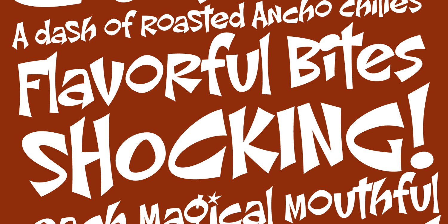Chorizo PB Font Poster #1