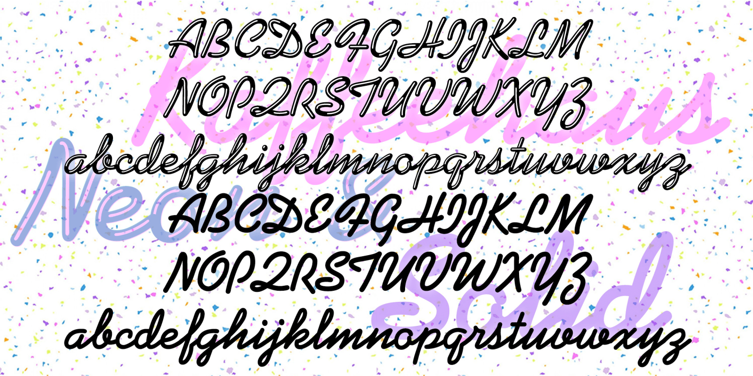 Kaffeehaus Font Family Poster